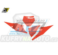 Polepy číslových tabulek (vystřižené) - KTM SX+SXF / 19-22 - barva červená