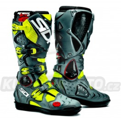 Boty Sidi CROSSFIRE 2 SRS yellow fluo/grey