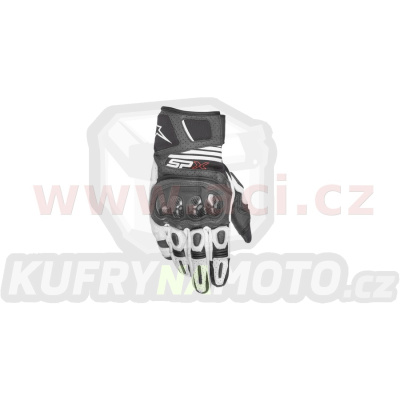 rukavice SP X AIR CARBON 2, ALPINESTARS (černá/bílá) 2024