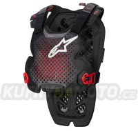 chránič těla A-1 PRO, ALPINESTARS (černá antracit/červená) 2024