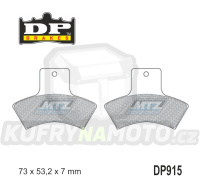 Destičky brzdové DP Brakes DP915 - směs Premium OEM Sinter