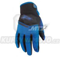 Rukavice motokros PROGRIP 4010/18 - černo-modré - velikost XL