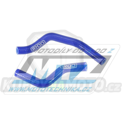 Hadice chladiče Yamaha YZ65 / 18-22 - modré (sada 2ks)