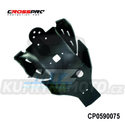 Kryt pod motor plastový DTC Engine Guard - Honda CRF250R / 11-13 (barva černá)