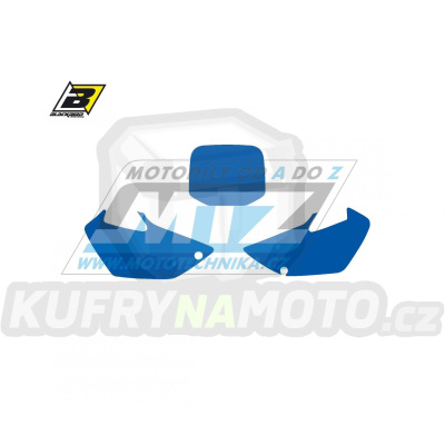 Polepy číslových tabulek (vystřižené) - Yamaha YZ85 / 02-14 - barva modrá
