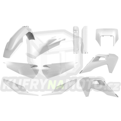 Sada plastů POLISPORT white BD