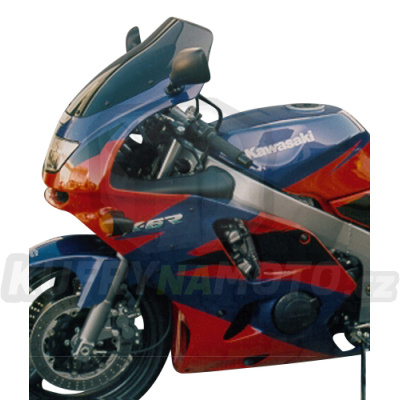 Plexi plexisklo MRA Kawasaki ZX 6 R 600 - 1997 typ turistické T černé