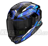 Moto přilba SCORPION GT EXO-GT SP AIR AUGUSTA černo/šedo/modrá
