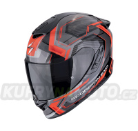 Moto přilba SCORPION EXO-1400 EVO II AIR LINART černo/červená