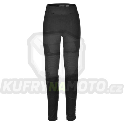 kalhoty MOTO JEGGINGS HW 2023, SPIDI, dámské, vysoký pas (černá)
