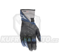 rukavice ANDES DRYSTAR, ALPINESTARS (tmavě modré/černé/šedé) 2024