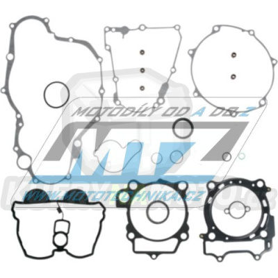 Těsnění kompletní motor Yamaha YZF450 / 06-09 + WRF450 / 07-15 + Gas-Gas EC450F / 13-15