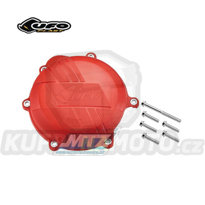 Kryt spojkového víka UFO Honda CRF250R / 10-17 - červený