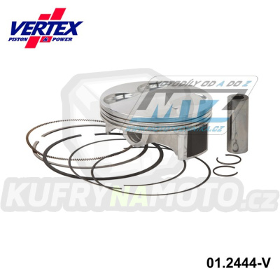 Pístní sada Yamaha YZF450 / 14-17 + YZF450X / 16-18 + WRF450 / 16-18 - rozměr 96,95mm (Vertex 23958B)