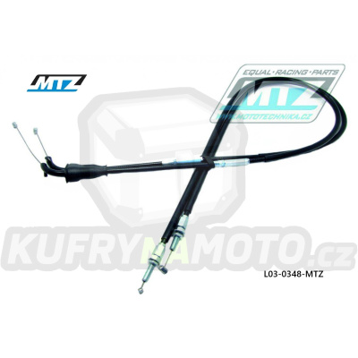 Lanko plynu Kawasaki KXF250 / 04 + Suzuki RMZ250 / 04 + RMZ450 / 05-06
