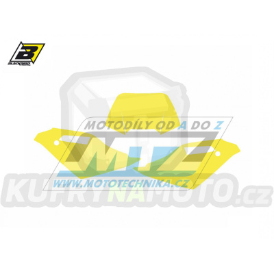 Polepy číslových tabulek (vystřižené) - Husqvarna WR125 / 09-13 - barva žlutá