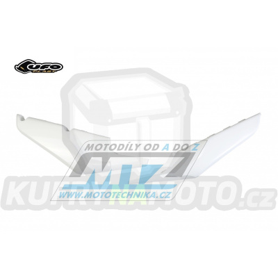 Bočnice spodní Husqvarna TC125+TC250 + FC250+FC350+FC450 / 19-22 + TE150+TE250+TE300 / 20-23 + FE250+FE350+FE450+FE501 / 20-23 - barva bílá (barva originál OEM 20-22)