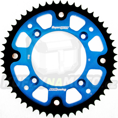 Rozeta SUPERSPROX STEALTH RST-998:51-BLU modrá 51 zubů, 428
