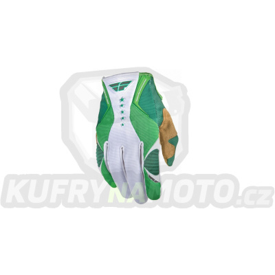 Rukavice Fly Kinetic zelené/bílé vel 12-362-35512- výprodej velikost 12
