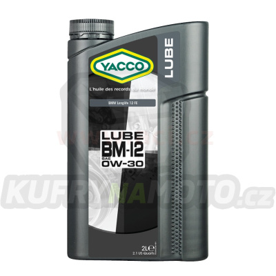 Motorový olej YACCO LUBE BM-12 0W30, 2 L