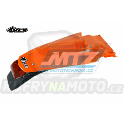 Blatník zadní se světlem KTM 640LC4 Adventure / 00-07 + 625SXC+640SMC+660SMC + Supermoto + Enduro / 03-07 - barva oranžová