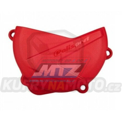 Kryt spojkového víka Honda CRF250R / 18-25 + CRF250RX / 19-25 - barva červená