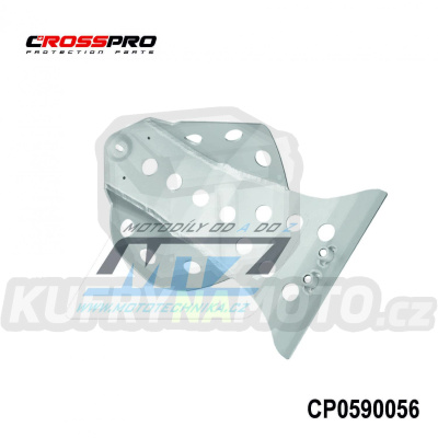 Kryt pod motor hliníkový ALU Engine Guard - Husqvarna TE250 + TC250 / 10