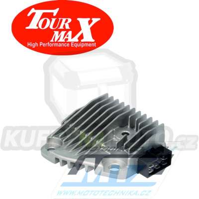 Regulátor dobíjení RGU-231 Tourmax - Yamaha XV125 Virago / 97-01 + XV250 Virago / 98-00