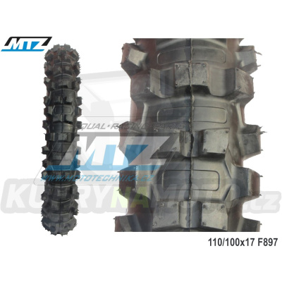Pneumatika MTZ 110/100-17 F897 62N
