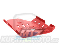 Kryt pod motor hliníkový Dual Sport - BMW R1250GS + R1250GS Adventure / 19-24 - barva červená
