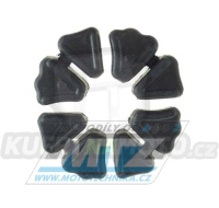 Gumy zadního kola/Silentbloky rozety (sada 4ks) Honda CBF125 / 09-15 + CBF125 / 21-24