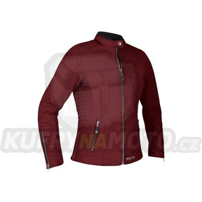 Dámská moto bunda  RICHA LAUSANNE burgundy