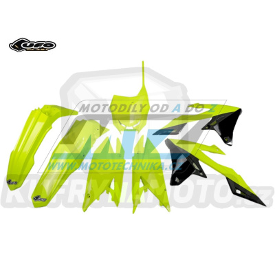 Sada plastů Suzuki RMZ450 / 18-25 + RMZ250 / 19-25 - barva FLUO žlutá (neon žlutá)