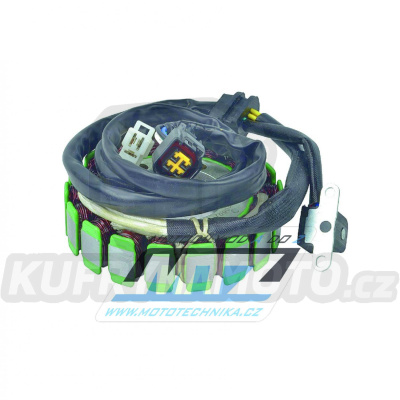 Stator generátoru (alternátor) se snímačem otáček - Suzuki DR650 / 96-21 + DR650SE + XF650 Freewind / 97-01