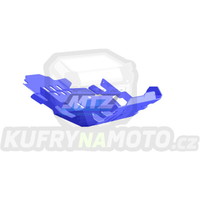 Kryt pod motor hliníkový Dual Sport - Honda XL1000 Varadero / 07-11 - barva modrá