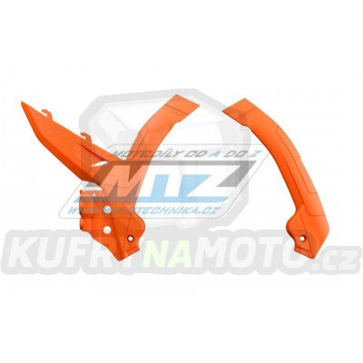 Kryty rámu - KTM SX+SXF+XC+XCF / 23-25 + EXC+EXCF+XCW+XCFW / 24-25 - barva oranžová