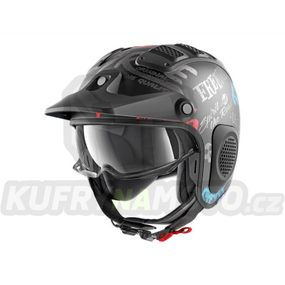 SHARK přilba X-Drak Freestyle mat HE2606E KAB - AKCE