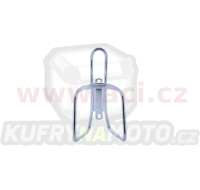 košík BOTTLE CAGE s představcem pro umístění na řídítka, OXFORD (stříbrný, slitina hliníku)