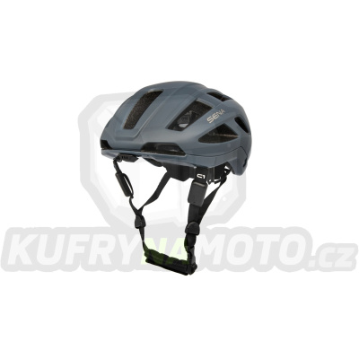 cyklo přilba s headsetem C1, SENA (matná šedá)