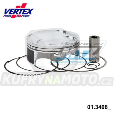 Pístní sada Suzuki RMZ450 / 08-12 + RMX450Z / 10-19 - rozměr 95,98mm (Vertex 23377C)