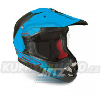 Přilba Progrip 3090 Kombat Triple Composite - černo/ modrá turquoise - velikost XL