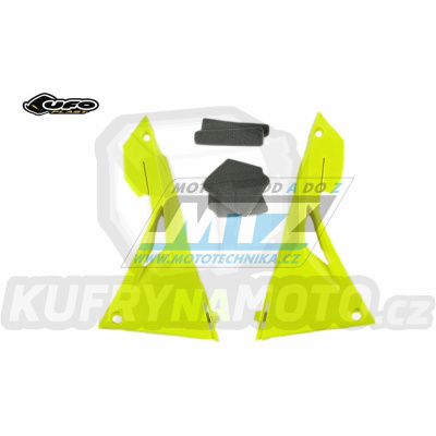 Kryt air-boxu Honda CRF450R / 17-20 + CRF250R / 18-20 - barva FLUO žlutá (neon žlutá)