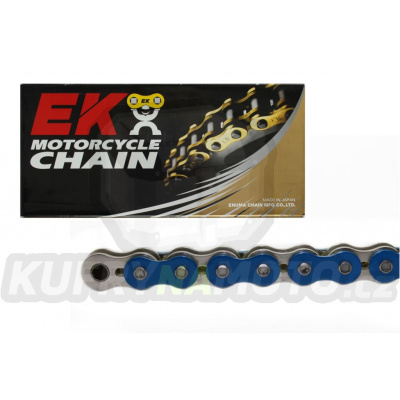 QX-kroužkový řetěz EK 520 SRX 120 L modrá