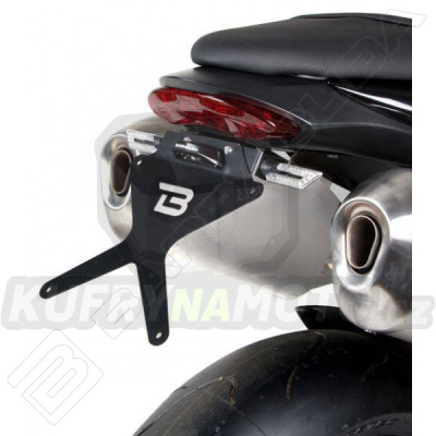 SKLOPNÝ DRŽÁK SPZ Barracuda Triumph Speed Triple 1050 2011 - 2015