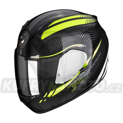 Moto přilba SCORPION EXO-390 STING černo/neonově žlutá
