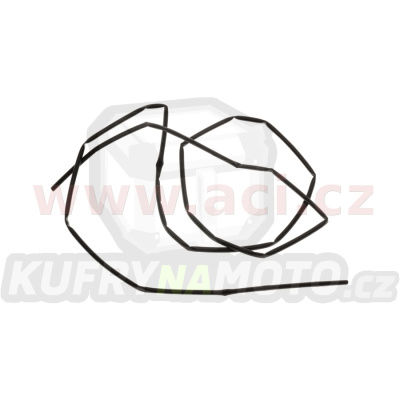 Smršťovací bužírka 2,4 mm černá (rozměr po smrštění min. 1,2 mm) 1 m
