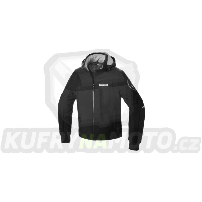 bunda HOODIE ARMOR H2OUT, SPIDI (černá)