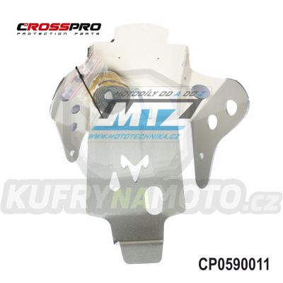 Kryt pod motor hliníkový ALU Engine Guard - Suzuki RMZ450 / 08-09