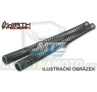 Pružiny předních vidlic progresivní Honda NC700X+NC750X / 12-13 + Yamaha XJR1200 / 94-98 + Ducati 900 Monster / 93-01 + Triumph 900 Thunderbird / 95-03+Trophy 1200 / 96-02 + Kawasaki Zephyr 1100 / 92-98