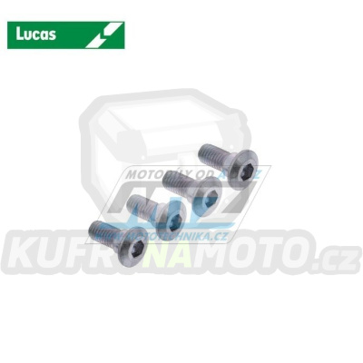 Šrouby brzdového kotouče M8x19 (sada 4ks) - Cagiva 750Elefant+900Elefant+900GranCanyon+1000Navigator + MV Agusta Brutale+F3+Rivale+Stradale+Tourismo+F4
